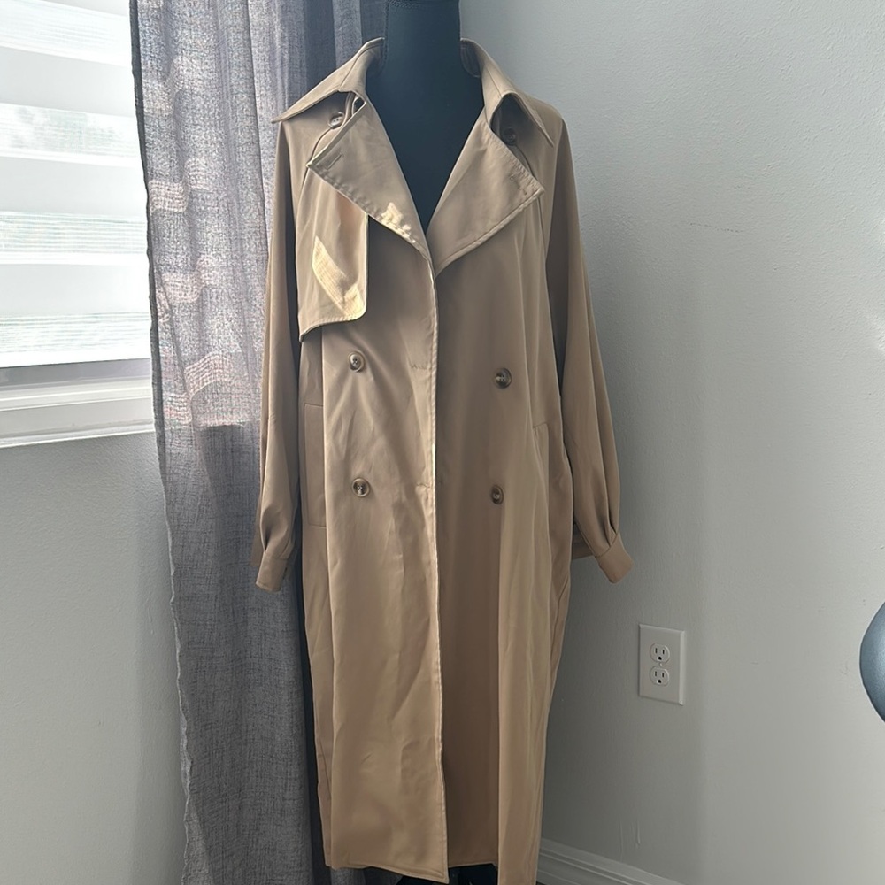 Classic Tan Trench Coat